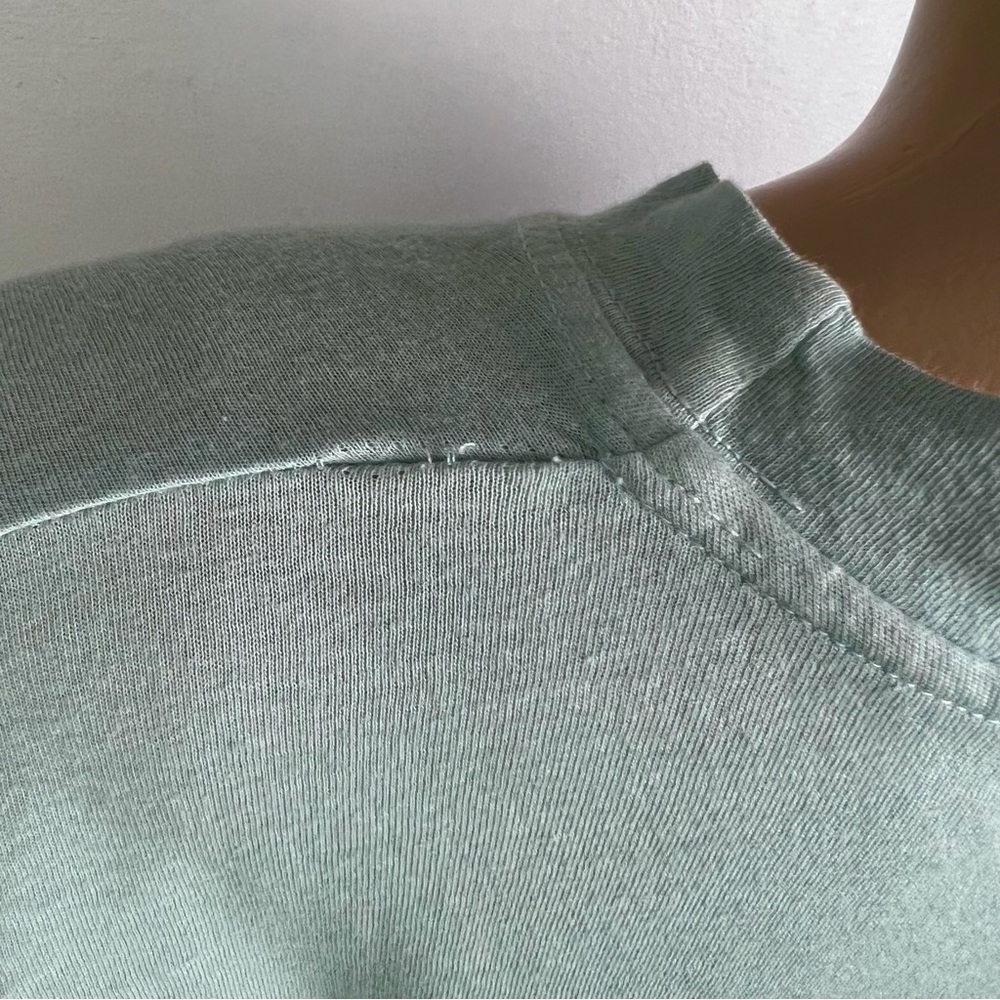 JOIE BLUE LONG SLEEVE COTTON JERSEY TOP - Picture 8 of 11